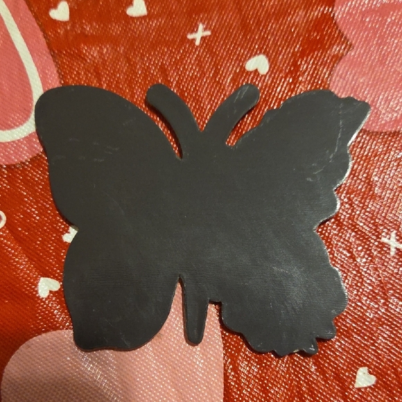 Handmade Colorful Rhinestone Butterfly Magnet - Picture 3 of 3